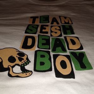 TEAMSESH BONES DEADBOY Pocket Tee